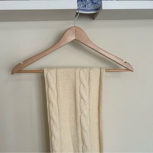 J CREW Cable Knit Scarf